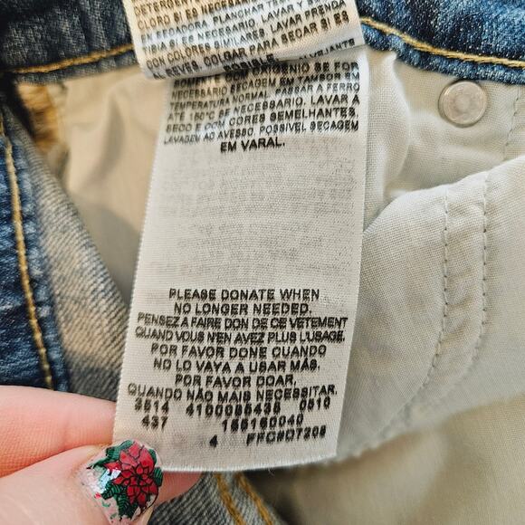 Levi's 515 Bootcut Jeans Light Wash Denim Women's 16 - Picture 8 of 12